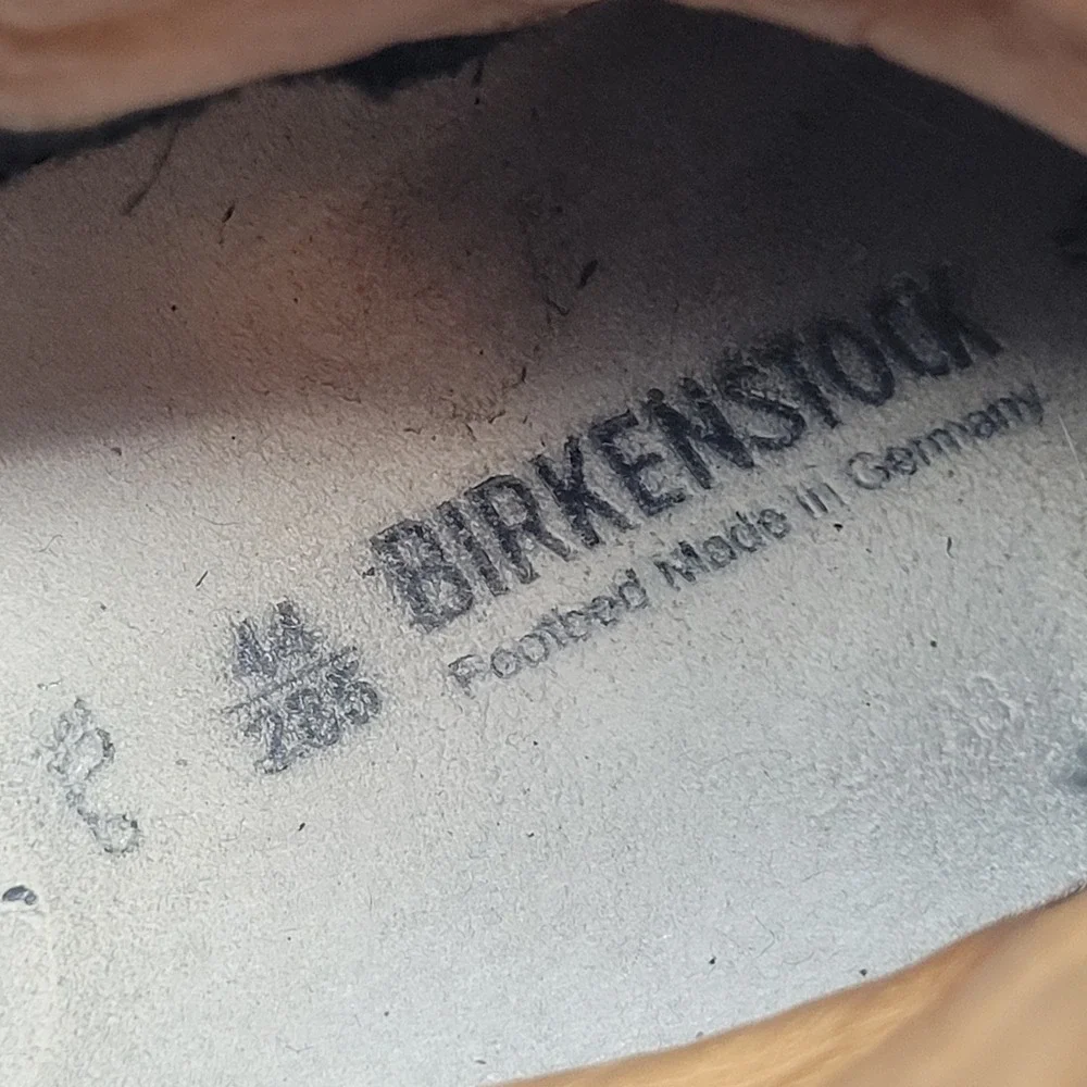 Birkenstock Timmons Boots EU44 US11 Black Leather Wool Felt Lace Up Moc Toe